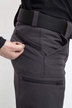 Outdoor Softshell Erkek Pantolon Polarlı Su Geçirmez Kayak SHELLHT12 - 32